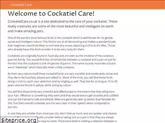 cockatielcare.co.uk