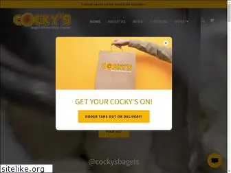 cockysbagels.com