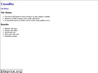 cocoadev.github.io