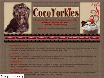 cocoyorkies.com