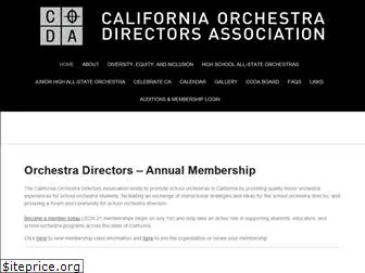 codaorchestras.org