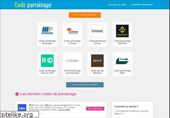 code-parrainage.net