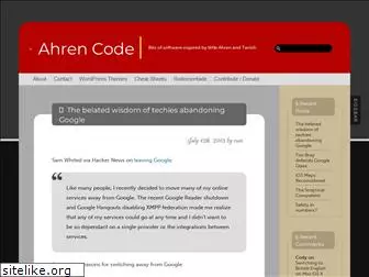 code.ahren.org