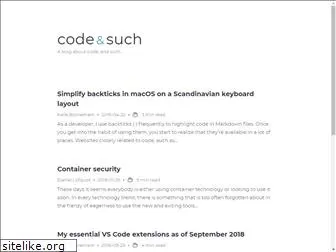 codeandsuch.github.io