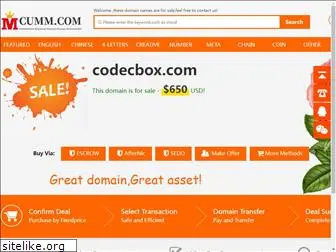 codecbox.com