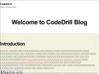 codedrill.in