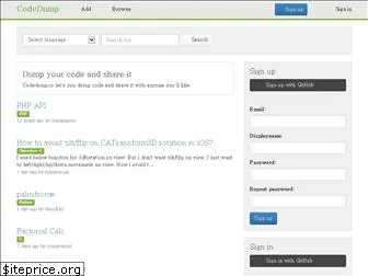 codedump.io