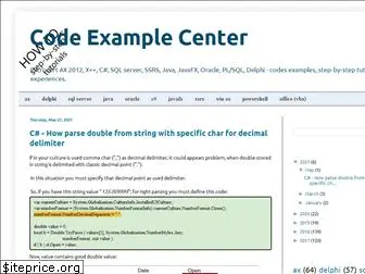 codeexamplecenter.blogspot.com