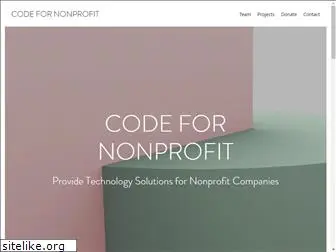 codefornonprofit.org