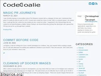 codegoalie.com