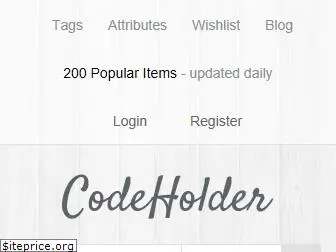 codeholder.net