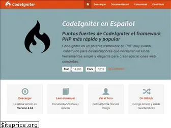 codeigniter.es