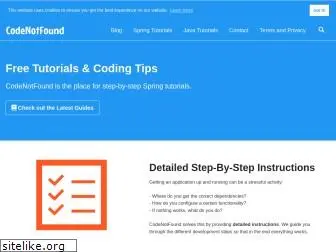 codenotfound.com
