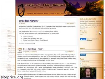 codeofthedamned.com