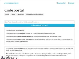 codepostal.be