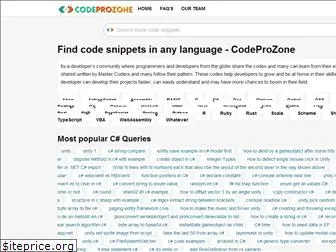 codeprozone.com