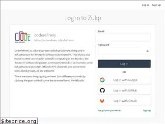 coderefinery.zulipchat.com