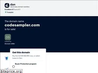 codesampler.com