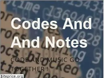 codesandnotes.be