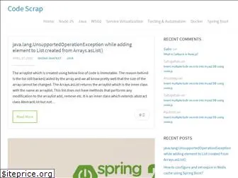 codescrap.in
