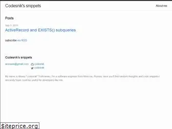codesnik.github.io