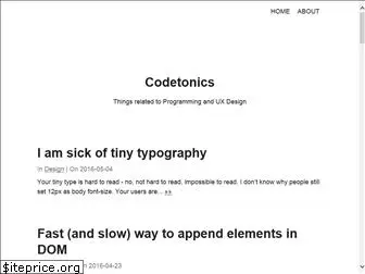 codetonics.com