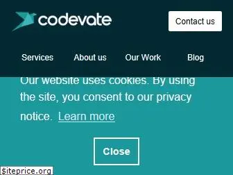 www.codevate.co.uk website price