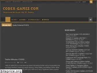 codex-games.com