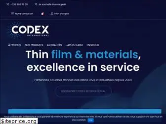 codex-international.com