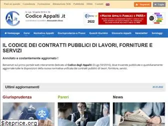 codiceappalti.it thumbnail