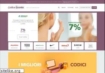 codicesconto.com