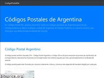 codigopostalde.com.ar