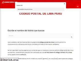 codigopostaldelima.com