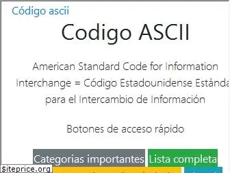 codigosascii.com