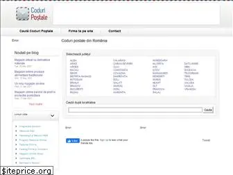coduripostaleromania.com