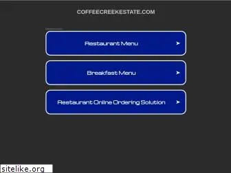 coffeecreekestate.com