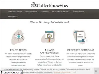 coffeeknowhow.de