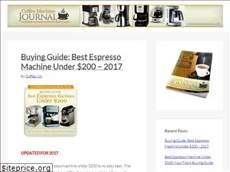 coffeemachinejournal.com