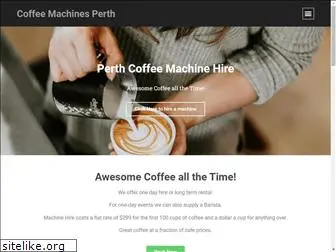 coffeemachinesperth.com.au