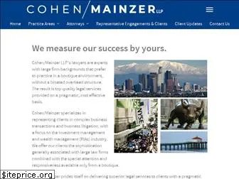 cohenmainzer.com