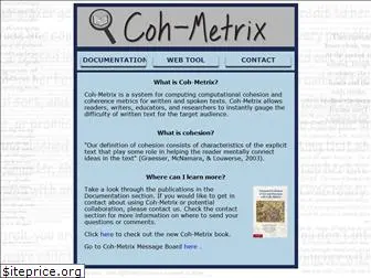 cohmetrix.com