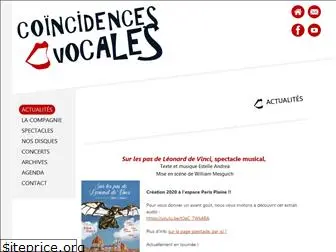 coincidencesvocales.com