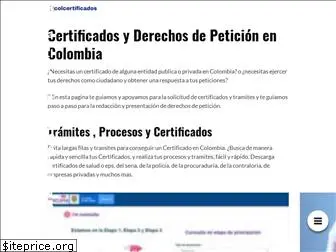 colcertificados.com