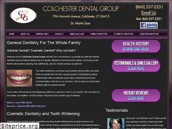 colchesterdentalgroup.com