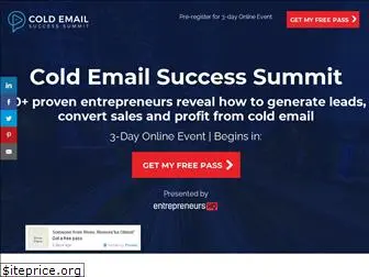 coldemailsuccesssummit.com