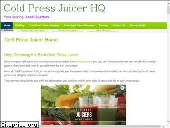 coldpressjuicerhq.com