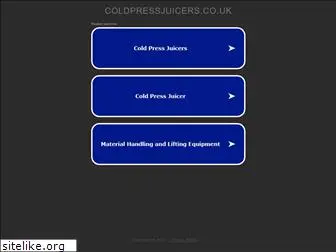 coldpressjuicers.co.uk