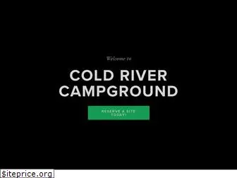 coldrivercampground.com
