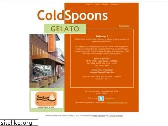 coldspoonsgelato.com