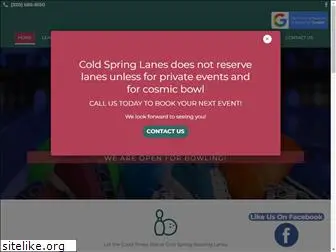 coldspringbowlinglanes.com